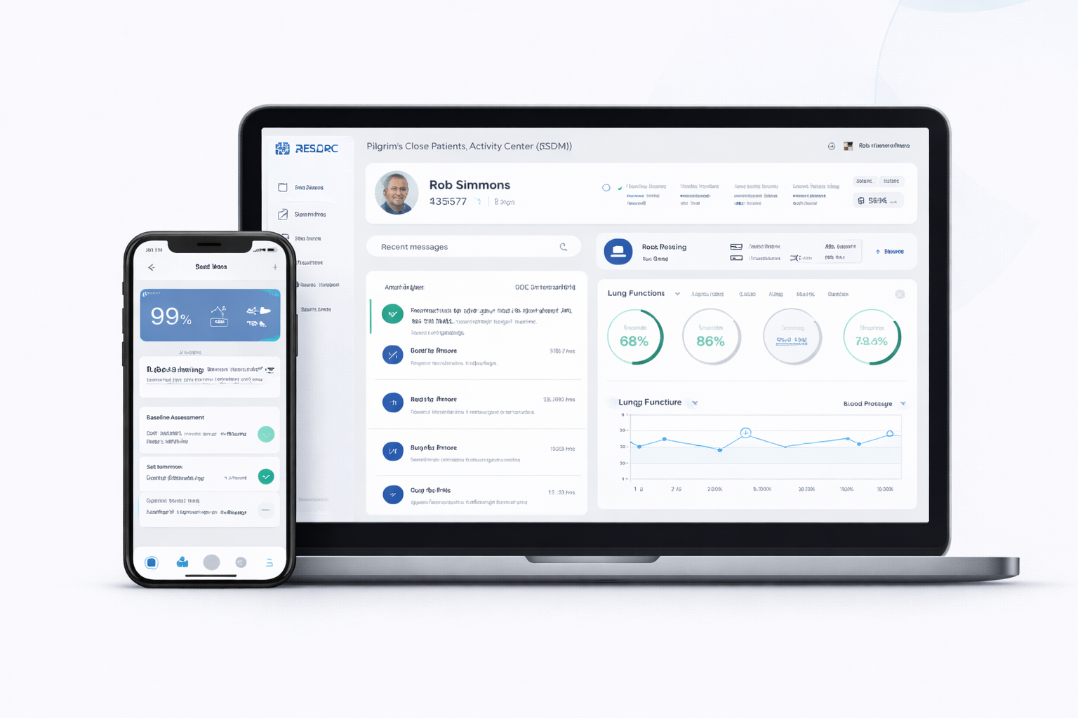 RespiraCare digital platform
